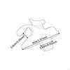 Auto Sun Visor Clip Car Accessory Fixing Bracket Hanger Retainer Hook for