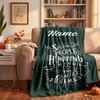 Supernatural Custom Flannel Blankets Soft Warm Cozy Throws for Home Decor Holiday Gifts