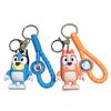 New Bluey Bingo Keychain Pendant Decoration Anime Characters Model Dolls Bag Backpack Accessories Children Toys Gifts