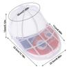 1/2Pcs Protector Holder Baseball Cap Washing Cage Baseball Hat Washer Dishwasher Hat Washing Cage Holder Frame Polyester