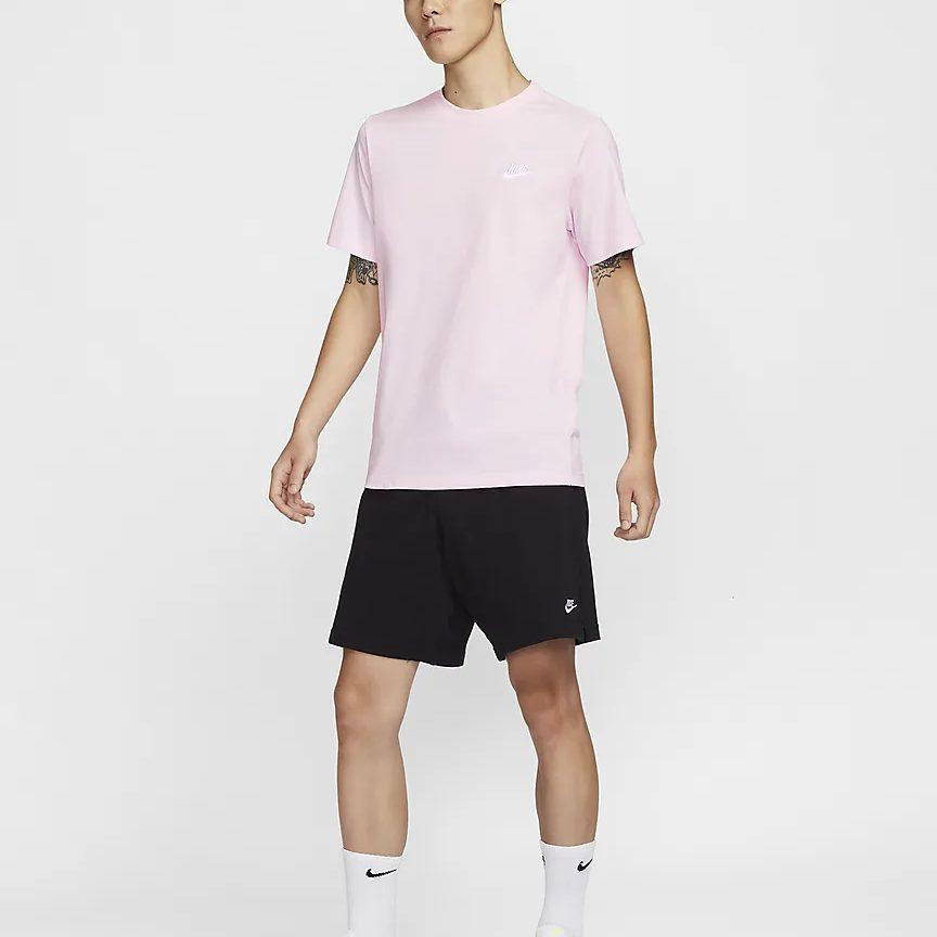 Nike Sportswear Club T Shirt Men's Foam Pink AR4999-667
