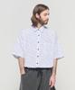 CARGOBROS Classic Mini Check Short Sleeve Shirt (White)