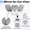 Lusterko do osłony przeciwsłonecznej samochodu, Lusterka kosmetyczne z klipsem, Lusterko kosmetyczne HD do wnętrza samochodu, Uniwersalne lusterka do osłon przeciwsłonecznych dla ciężarówek