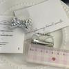 Prinzessin Flash Diamant Schleife Haarspange Haarschmuck, Exquisite High-End Ins Stil Seitenclip, Party Pony Clip Entenschnabelclip
