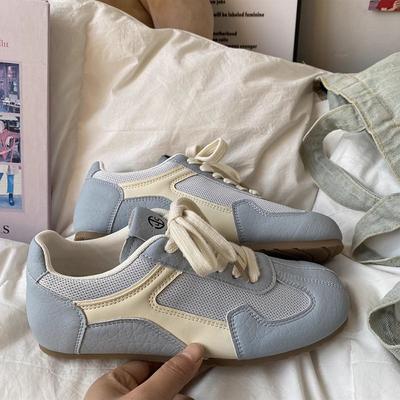 Neuer Lässiger Sport-Sneaker Damen Flats Schuhe Mesh Sandalen Trend Sommer Komfort Atmungsaktiv Weiche Sohle Laufschuhe Zapatillas De Mujer