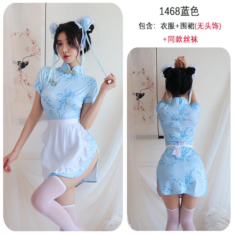 Sex underwear Chinese lady cheongsam passion free from temptation pure desire to subdue cos play female