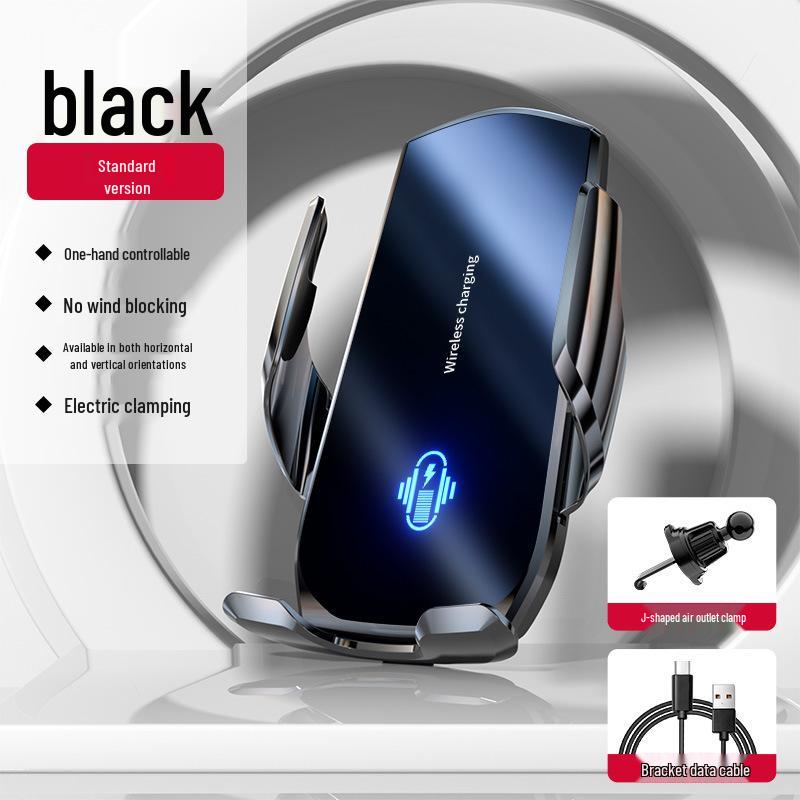 Anti-Slip & Anti-Shake Car Phone Holder with Electric Buckle for Air Vent