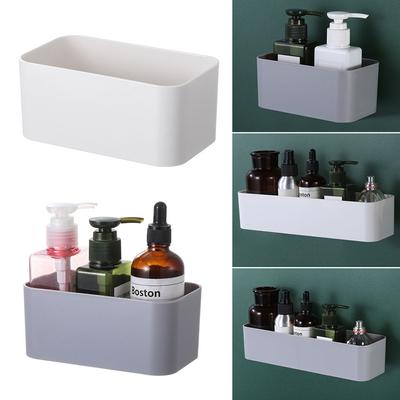 Storage Box Remote Control Holder Fixed On Wall Cosmetic Storage Box Wall Mounted Organizer