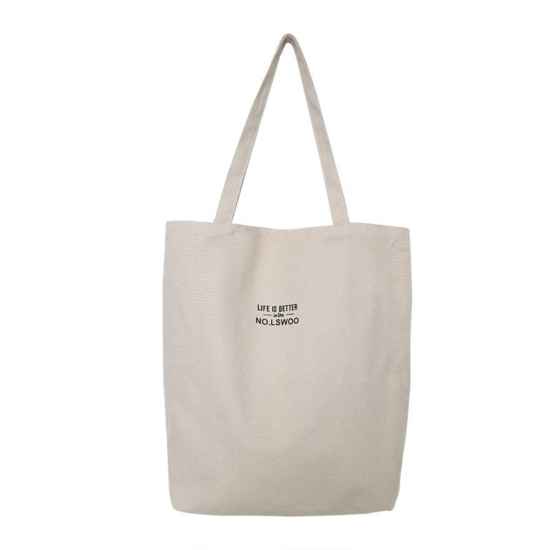 Women's Thickened Canvas Trade Messenger Bag Washed To Work Handbag Large Capacity Trend Urban Literature and Art Student Bag