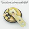 12V 48V 60V General Motorcycle Electric Horn Kit Waterproof Round Speaker Loud Electric Horn Suitable For Bicycle Scooter 105Db