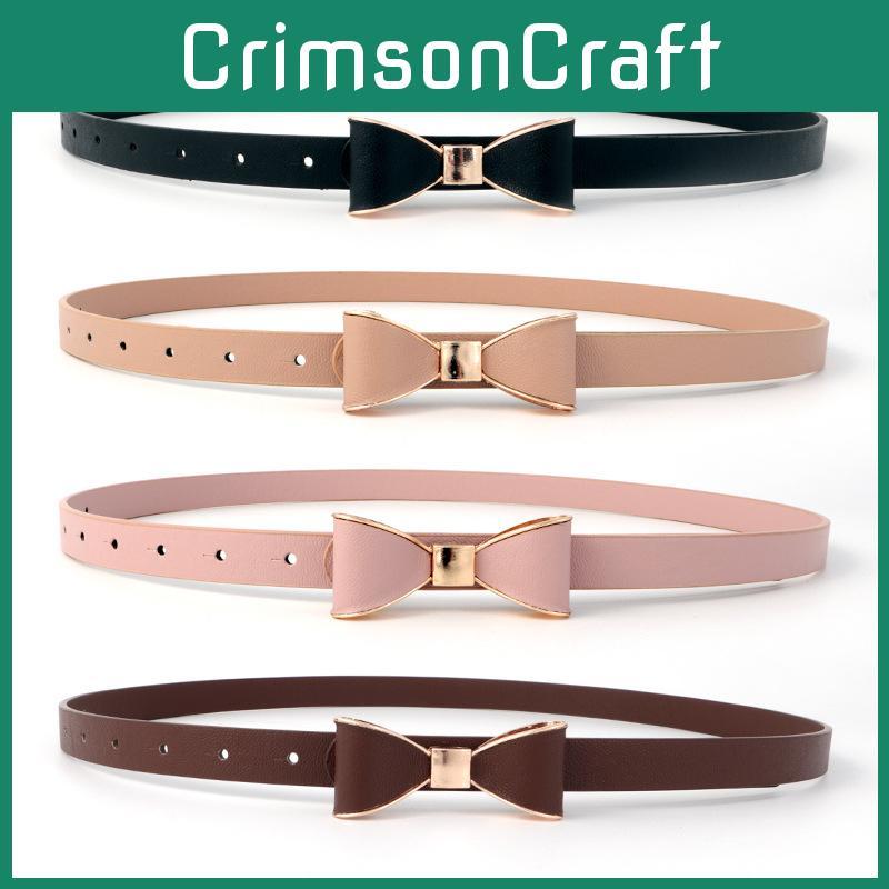 Colored Candy Butterfly Bow Women Slimming Waistband Dress Decoration Belts