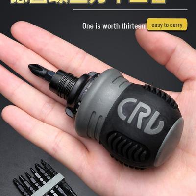 Versatile Ratchet Screwdriver Set with Impact Flat, Slotted, and Torx Heads.