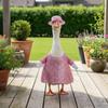Glitter Goose Outfit Set Playful Design Porch Goose Clothes Statue Clothing Weather-Resistant Colorfast-Resistant for Garden