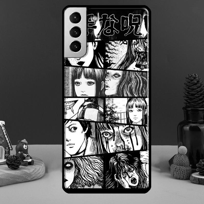 

Чехол для телефона «Ужас» Junji Ito для Samsung Galaxy S20 FE S21 S22 Note 20 Ultra Note 10 S8 S9 S10 Plus Note 20 Ultra