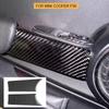 2PCS Car Interior Carbon Fiber Style Door Handle Cover Trim Sticker Decals for Mini Cooper F56 JCW Modification Accessories