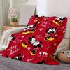 1pc Mickey Printing Blanket - Soft, All-Season Throw for Living Room, Bedroom,Personalized Gift with Adorable Cartoon Design