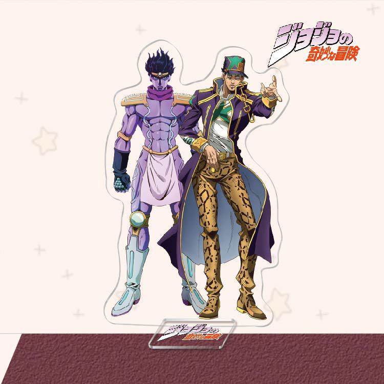 JoJo's Bizarre Adventure Animation Comics Peripheral Toys JOJO Dio Acrylic Stand-Up Sign Anime Action Figure Model Collection