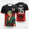 2026 Japan One Piece Luffy Football Jersey T-shirt Kids Football Special Jersey Kit Adult Men's Quick-Drying Sweatshirt