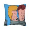 Beavis and Butthead Pillowcases Merchandise Printing Cushion Cover  Pillow Covers Bed Decor Zippered Multiple Sizes