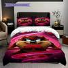 Madness Meets Mystery Tale Two Beasts Threepiece Set 1 Duvet Cover 2 Pillowcase Without Core Bedding Set Soft And Comfortable