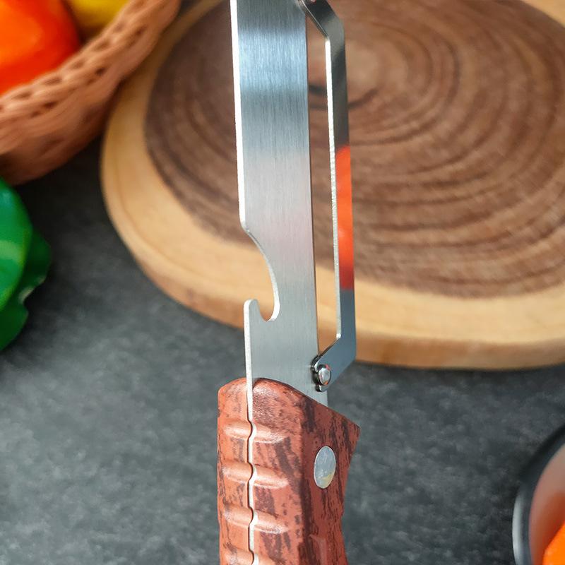 Innovative Stainless Steel Potato Peeler with Multi-Purpose Functionality for Everyday Use