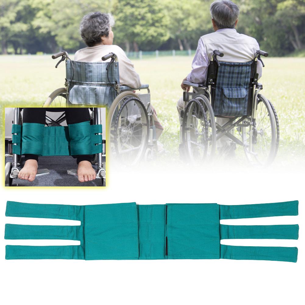 Adjustable Leg Body Fixation Strap Wheelchair Strap Safety Belt for Elderly PatientsLeg Strap