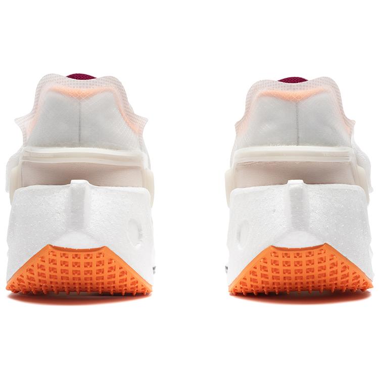 Soulland x Li Ning Ranger Dämpfung Abriebfest Leicht Niedrig geschnitten Laufschuhe Herren Weiß Orange ARHQ355-1