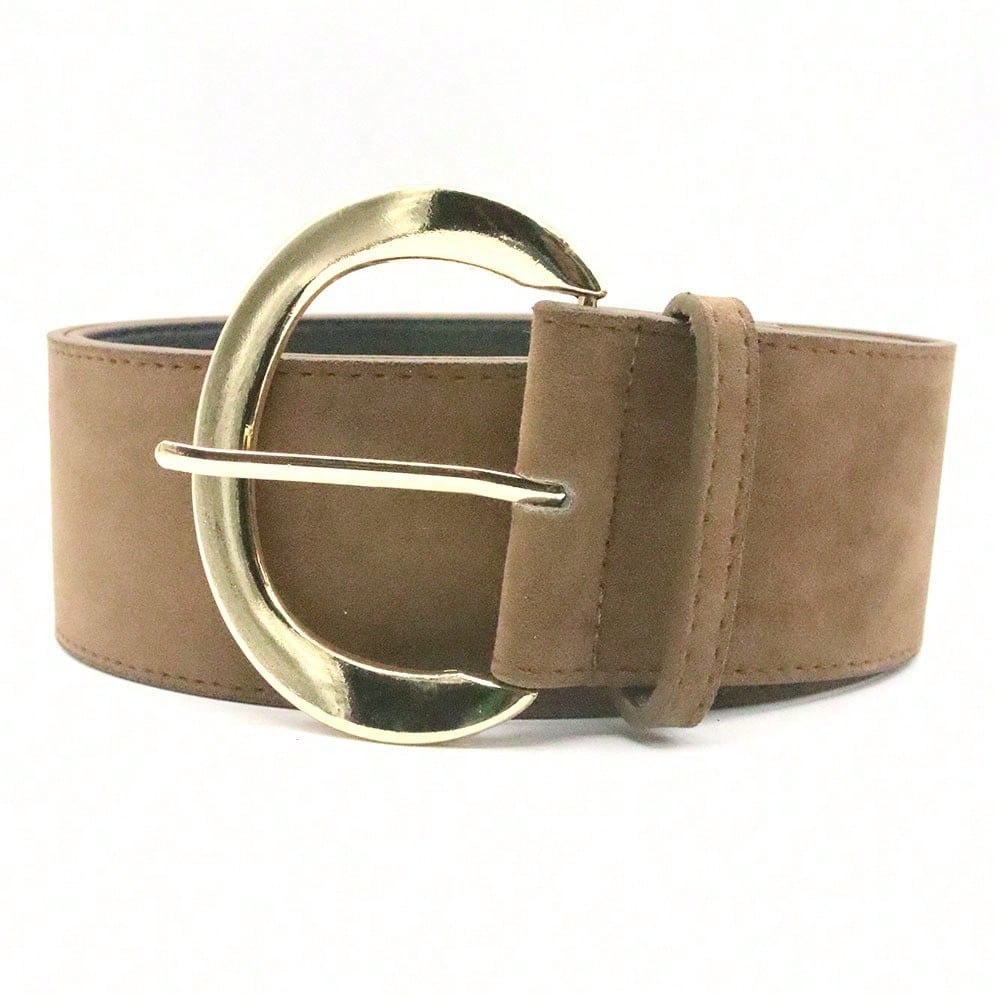 Wide Belt Women's Decorative Dress Waist Chain Retro Pin Buckle Women's Belt