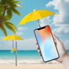 Sun Protection Mobile Phone Sunshade Umbrella with Fist Suction Cup Cell Phone Holder