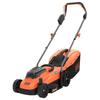 Cordless Electric Lawnmower + 2 2.5Ah Batteries + Charger - BLACK&;DECKER - BCMW3318L2-QW - 18V - 33cm Cutting Width - Mulching