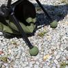 1/4Pcs Moon Chair Foot Cover Camping Chair Foot Protectors Stabilizing Rubber Ball Feet Pad Universal Base