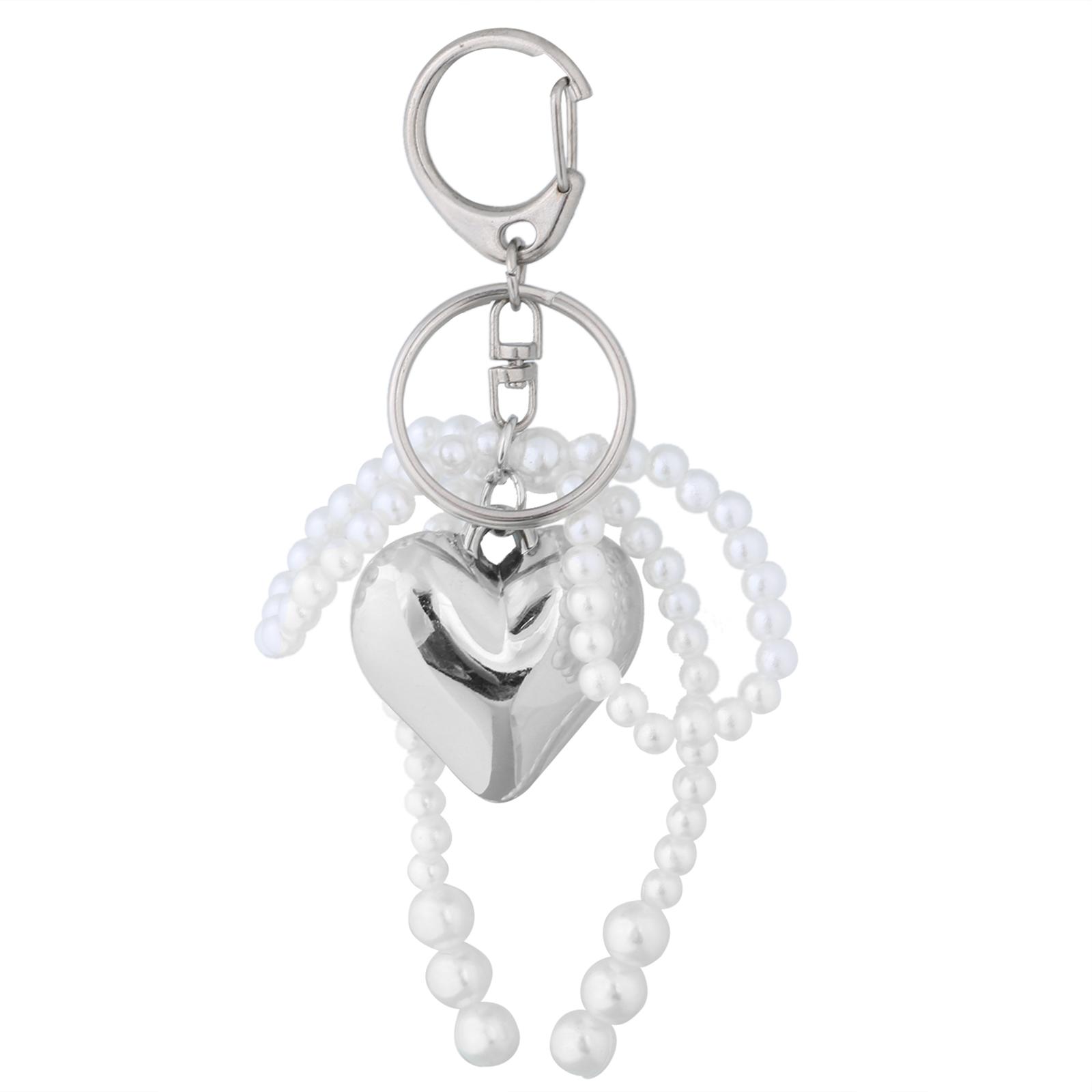 

Елегантний кулон у формі серця кохання, брелок з бантиком, стильний тримач для ключів для жінок, міцний сплав, підвіска для ключа від машини