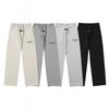 FOG ESSENTIALS Pantaloni della tuta con lettere floccate da uomo Gamba dritta larga High Street Casual Invernali