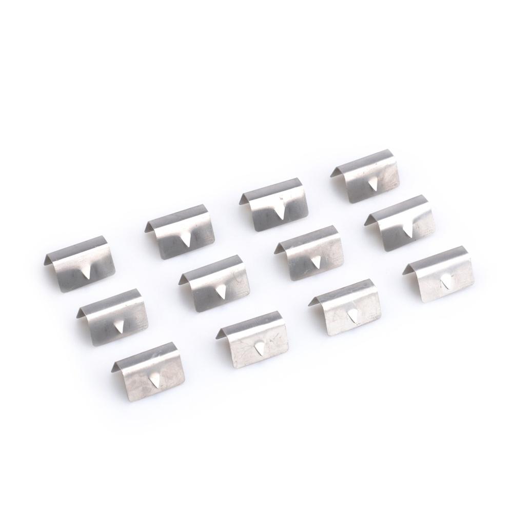 Wind Rain Deflector Channel Stainless Steel Retaining Clips For Heko G3 SNED Clip 4pcs 6pcs 12pcs Car Accessories YC101529-SL