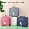 Portable Student Dorm First Aid Kit and Medicine Travel Bag