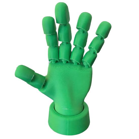 Movable Jointed Hands 3D Printed Prop Articulated Finger Hand Statue