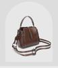 "Women's 2024 Genuine Leather Shoulder Messenger Bag - New Summer Ladies Handbag & Bucket Bag"