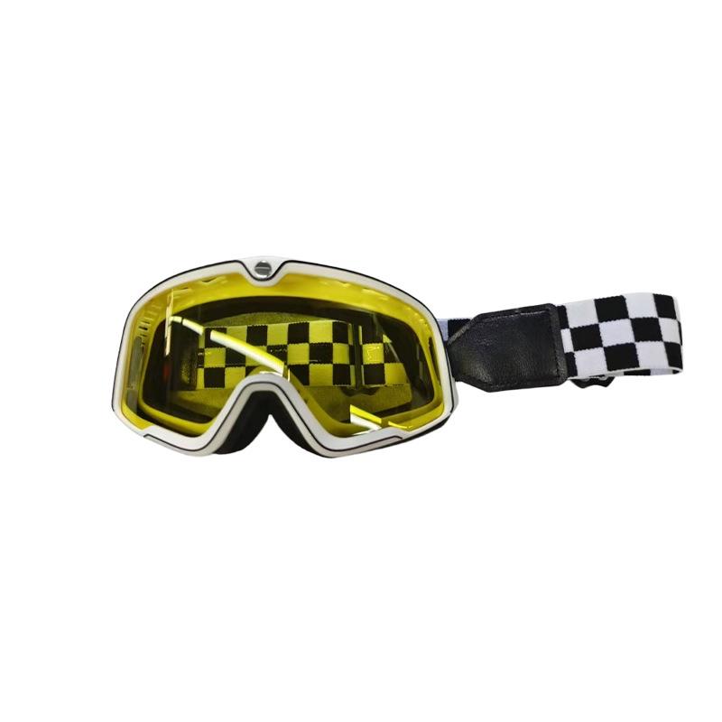 Beliebte wind- und sanddichte Motorrad-Fahrbrille – Offroad- und Harley-Helm-kompatibel
