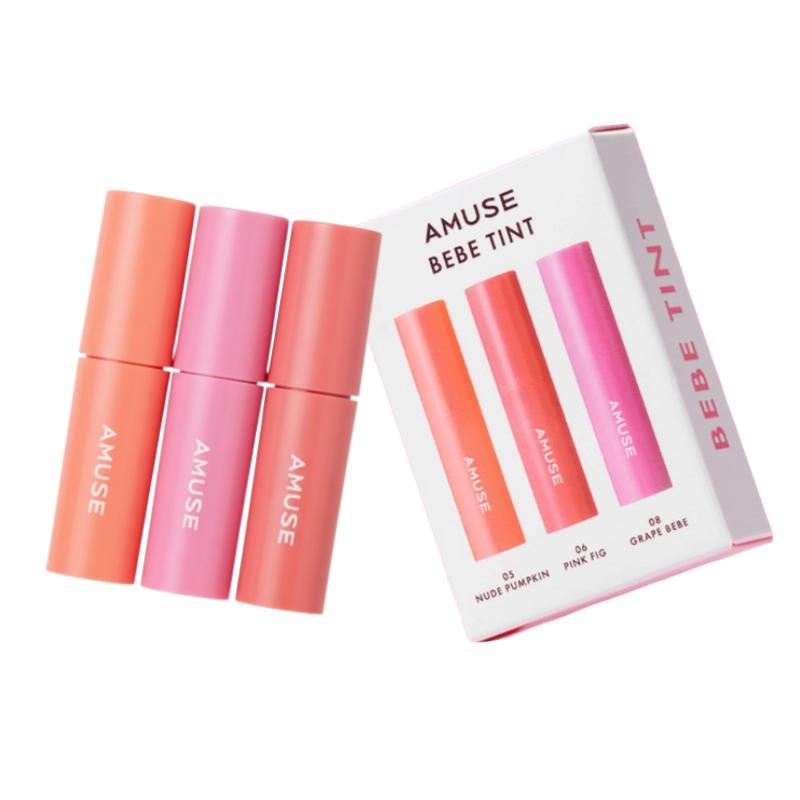 AMUSE Mini Bebe Tint Set (1.3g × 3)