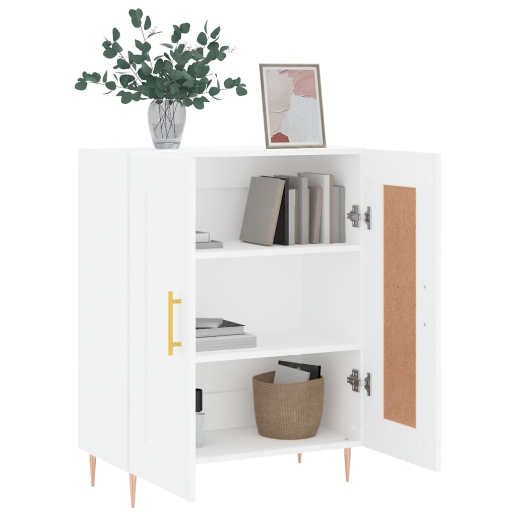 Sideboard White 69.5 x 34 x 90 cm Particleboard