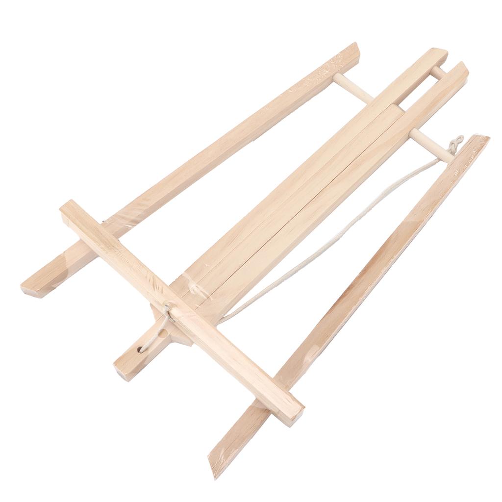 Drewniane sztalugi Regulowana przenośna lekka kompaktowa drewniana sztaluga na biurko do malowania zajęć artystycznych w klasie