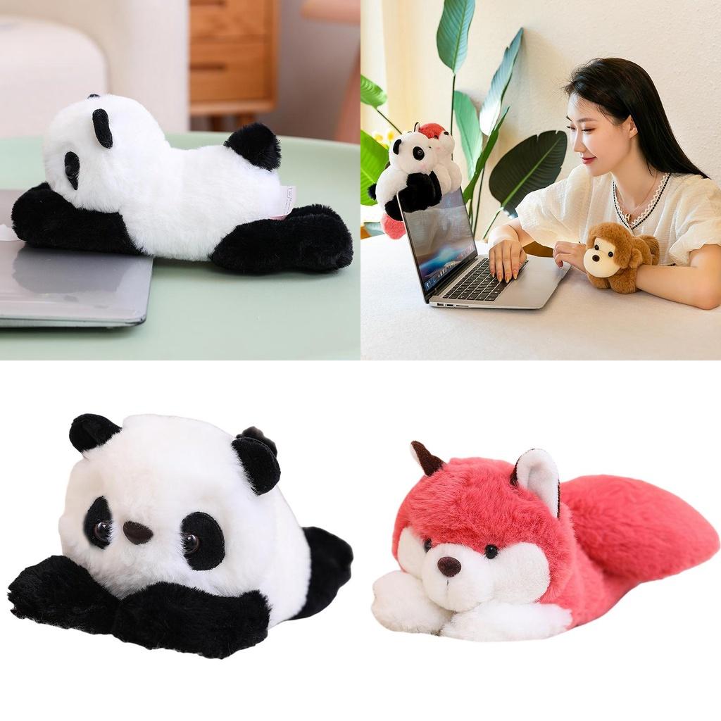 Cartoon Animal Panda Monkey Clap Bracelet Plush Toy Wristband Decorative Handicraft 80 Characters