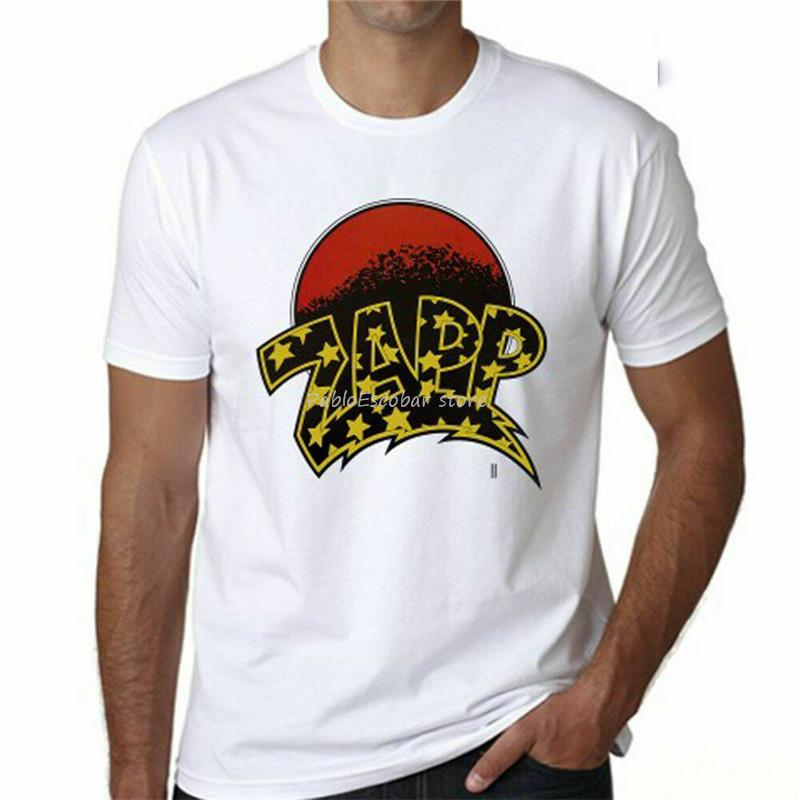 Zapp Band Zapp Ii Logo Album Cover Men'S summer T-Shirt Hot sale blacke Casual Tee Shirt men print tee-shirt tops brand clothing