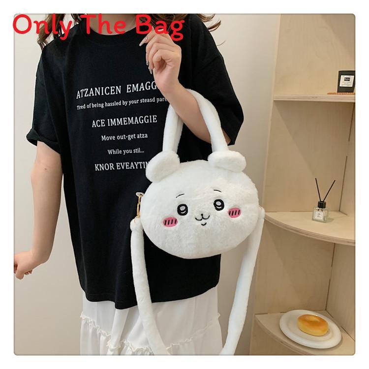 Zootopia Plush Bunny Tote Bag With Zipper Closure For Casual Day Use