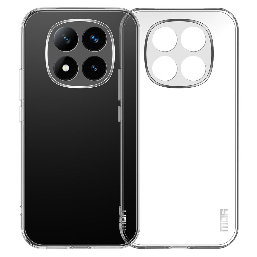 MOFI For Xiaomi Redmi Note 14 Pro 5G/Poco X7 5G Case Anti-Scratch Clear Soft TPU Phone Cover