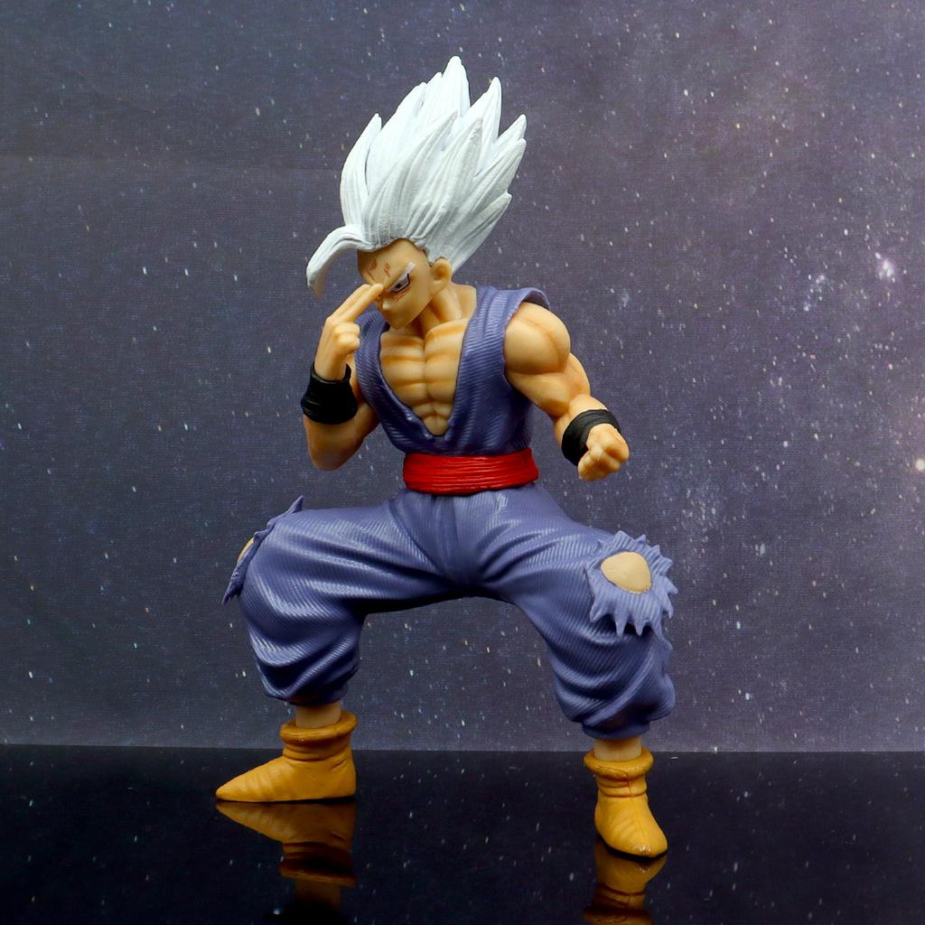 17cm Anime Dragon Ball  Beast Gohan Figure Son Gohan PVC Action Figures Handmade Model Toys Desktop Decor for Children Gift