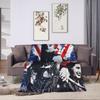 Warm BlanketKids Picnic Rhea Ripley Throw Blanket Flannel Bedspread For Home Decor Funny Sofa Bed Cover
