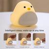 Multifunctional Snooze Function Alarm Clock Touch Sensing Cartoon Bird Digital Alarm Clock Desk Beside Night Light for Children