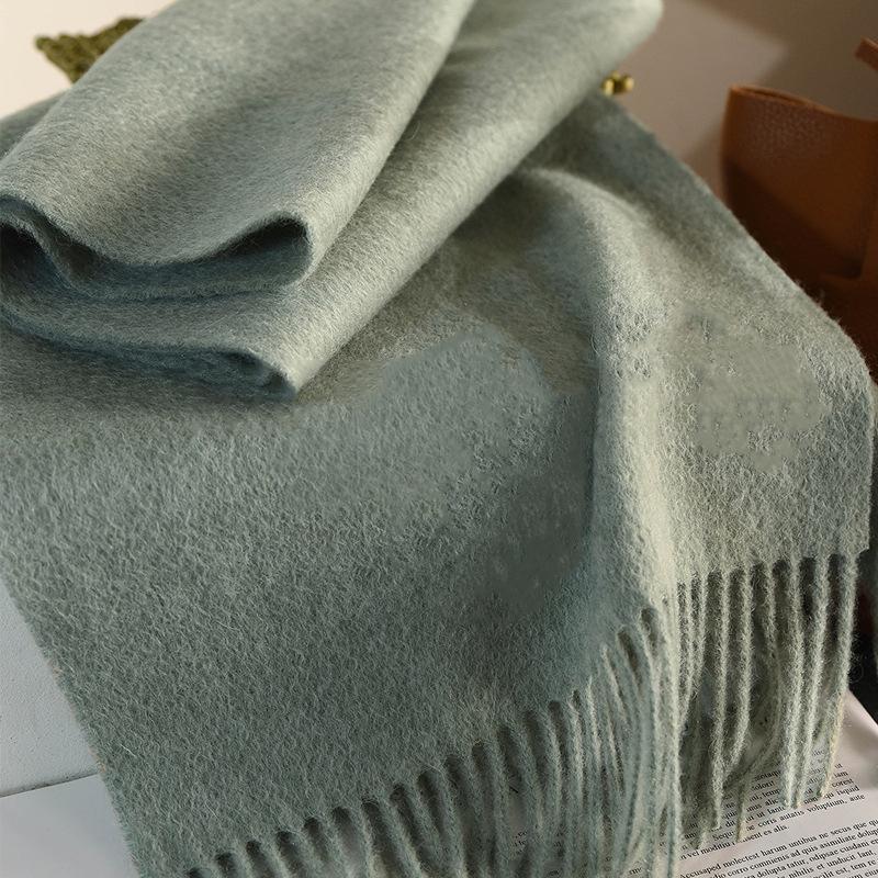 

Winter Narrow Scarf 100% Wool Scarf Hot Selling Solid Color Scarf Men s and Women s Universal Warm and Cold Proof Scarf Poncho 32x180 cm