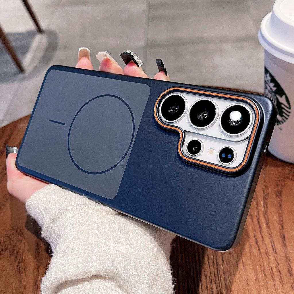 Ultra Slim Hard PC for Case for Samsung Galaxy S26 Ultra S24 S2 Plus S23 FE Magnetic Wireless Charging Shockproof Cover